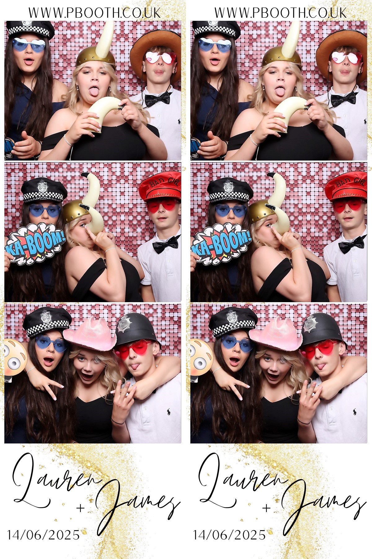 Lauren and James Wedding | View more photos from the event at gallery.pbooth.co.uk/u/ThePboothCompany/Lauren-and-James-Wedding