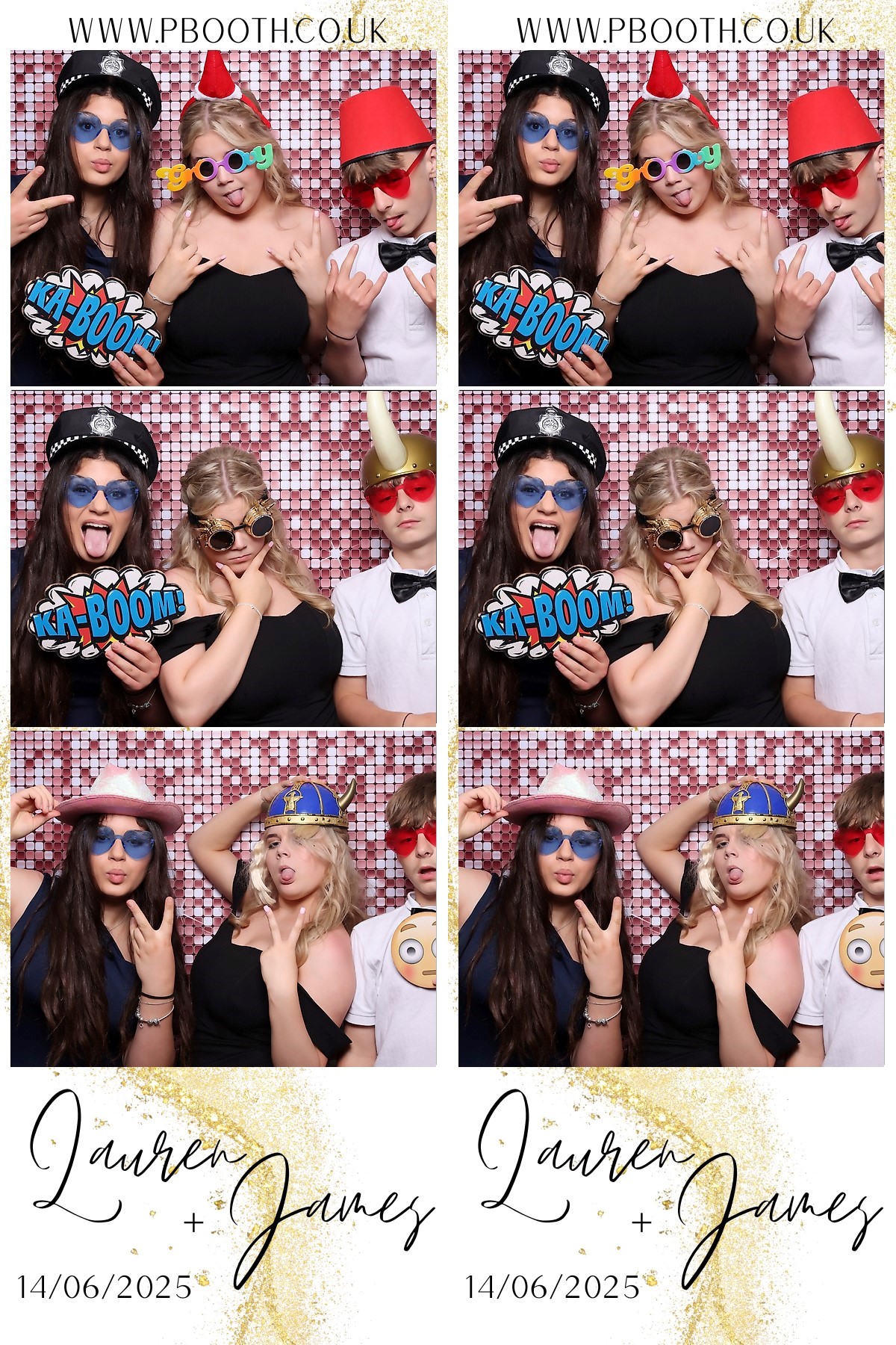 Lauren and James Wedding | View more photos from the event at gallery.pbooth.co.uk/u/ThePboothCompany/Lauren-and-James-Wedding