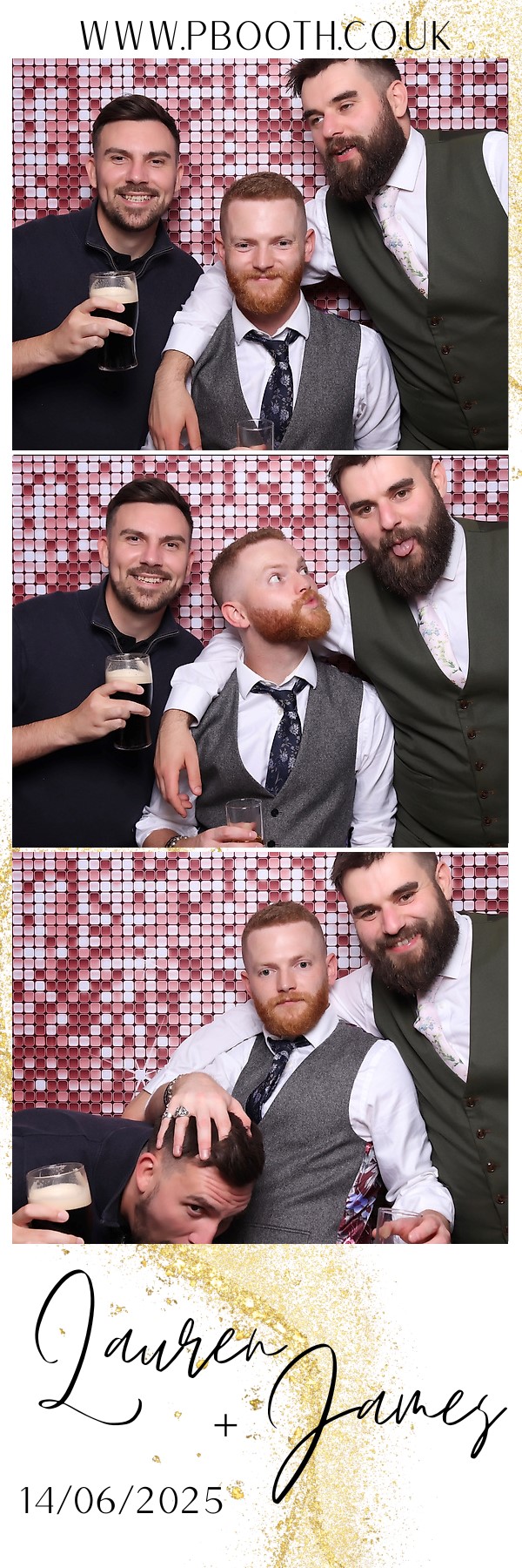 Lauren and James Wedding | View more photos from the event at gallery.pbooth.co.uk/u/ThePboothCompany/Lauren-and-James-Wedding