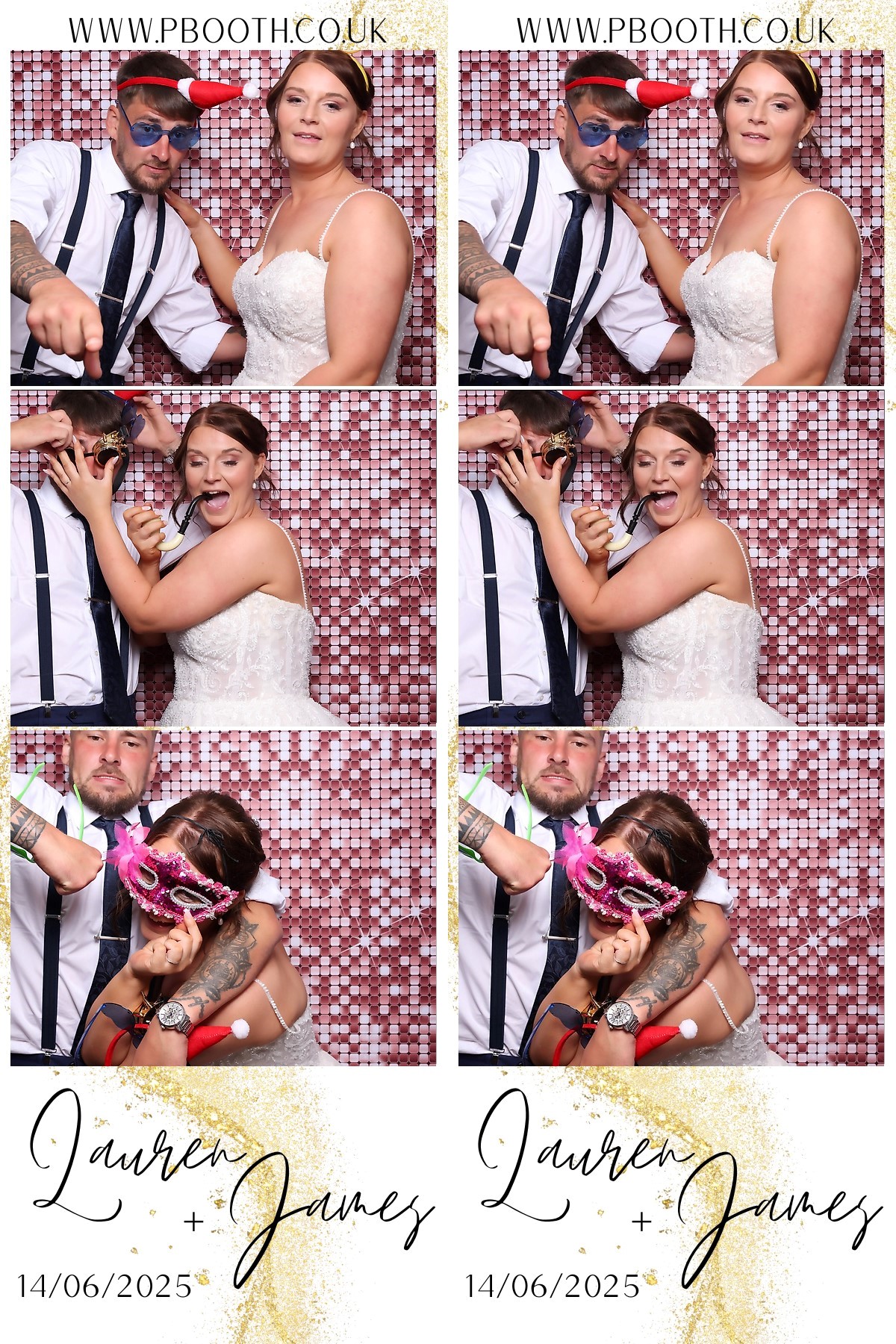 Lauren and James Wedding | View more photos from the event at gallery.pbooth.co.uk/u/ThePboothCompany/Lauren-and-James-Wedding