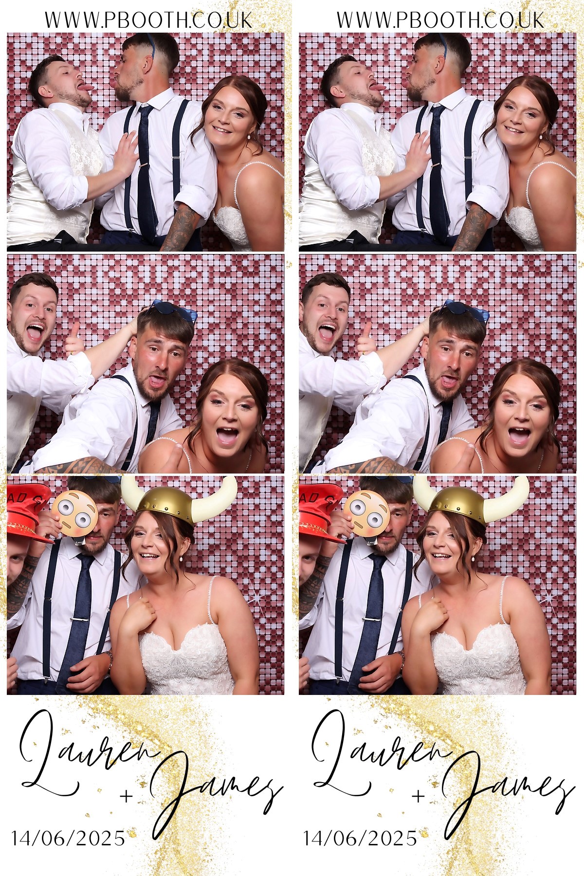 Lauren and James Wedding | View more photos from the event at gallery.pbooth.co.uk/u/ThePboothCompany/Lauren-and-James-Wedding