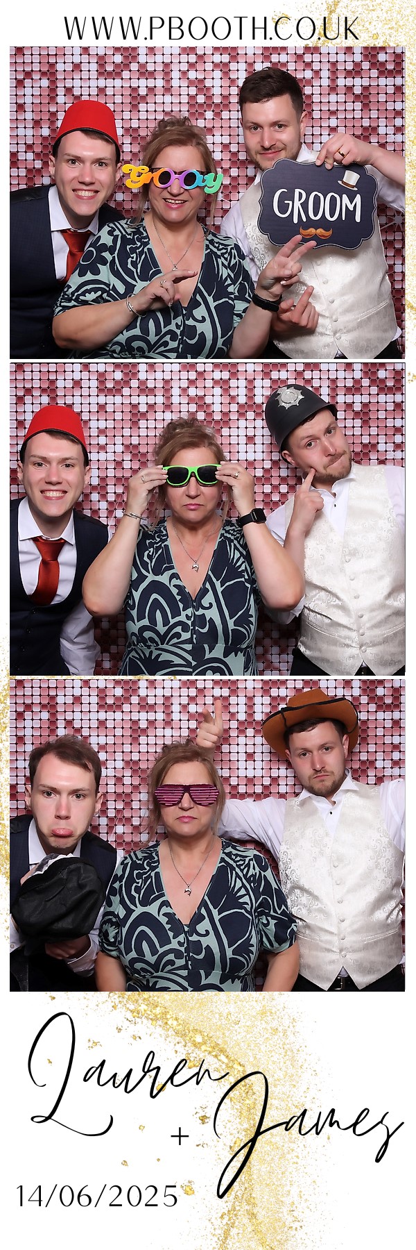 Lauren and James Wedding | View more photos from the event at gallery.pbooth.co.uk/u/ThePboothCompany/Lauren-and-James-Wedding