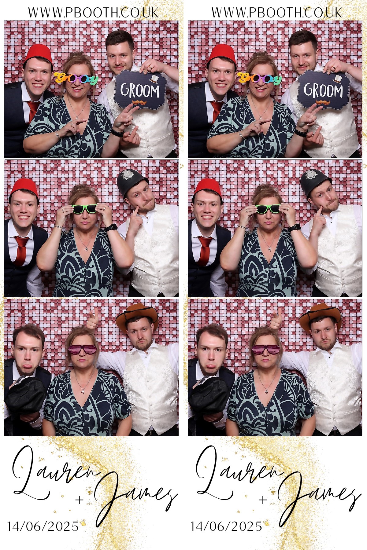 Lauren and James Wedding | View more photos from the event at gallery.pbooth.co.uk/u/ThePboothCompany/Lauren-and-James-Wedding