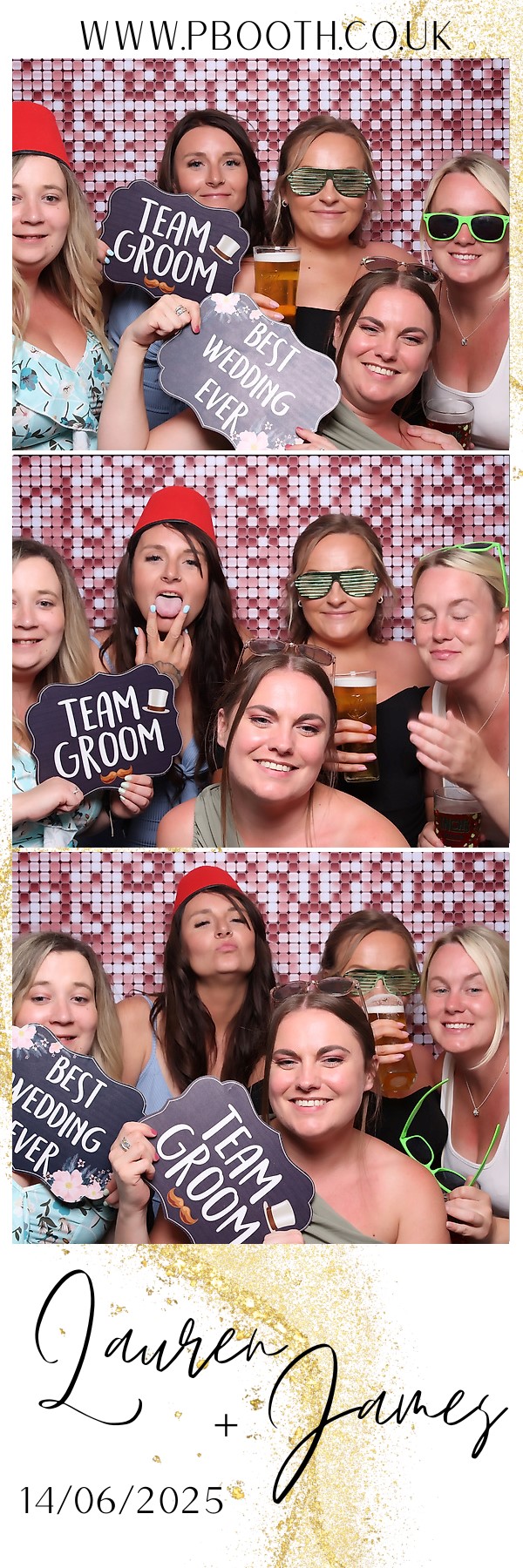 Lauren and James Wedding | View more photos from the event at gallery.pbooth.co.uk/u/ThePboothCompany/Lauren-and-James-Wedding