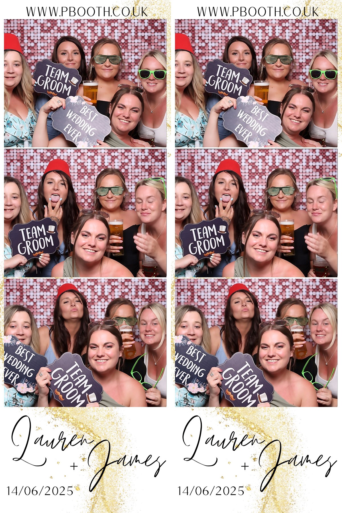 Lauren and James Wedding | View more photos from the event at gallery.pbooth.co.uk/u/ThePboothCompany/Lauren-and-James-Wedding