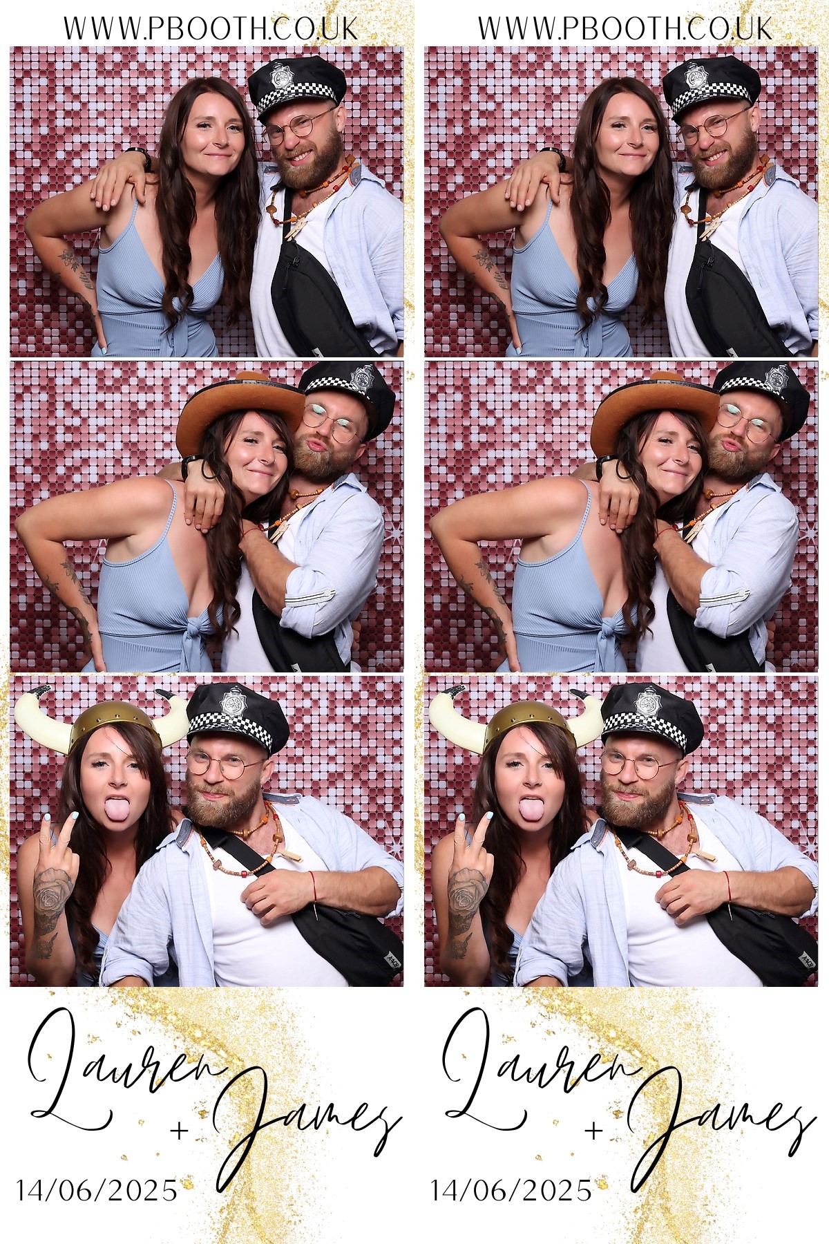 Lauren and James Wedding | View more photos from the event at gallery.pbooth.co.uk/u/ThePboothCompany/Lauren-and-James-Wedding