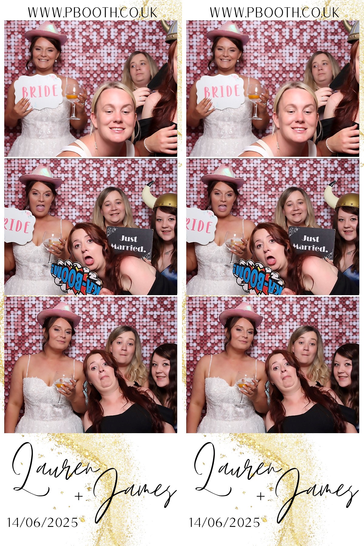 Lauren and James Wedding | View more photos from the event at gallery.pbooth.co.uk/u/ThePboothCompany/Lauren-and-James-Wedding