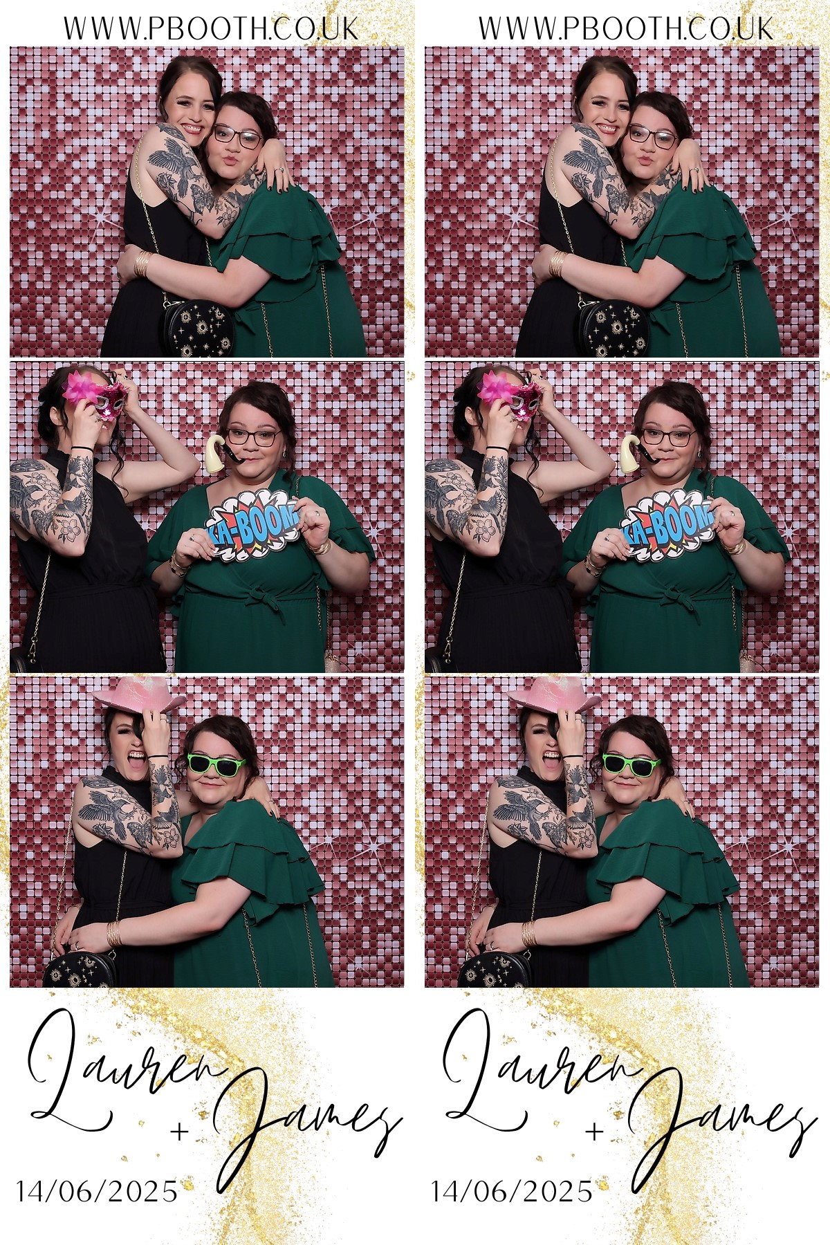 Lauren and James Wedding | View more photos from the event at gallery.pbooth.co.uk/u/ThePboothCompany/Lauren-and-James-Wedding