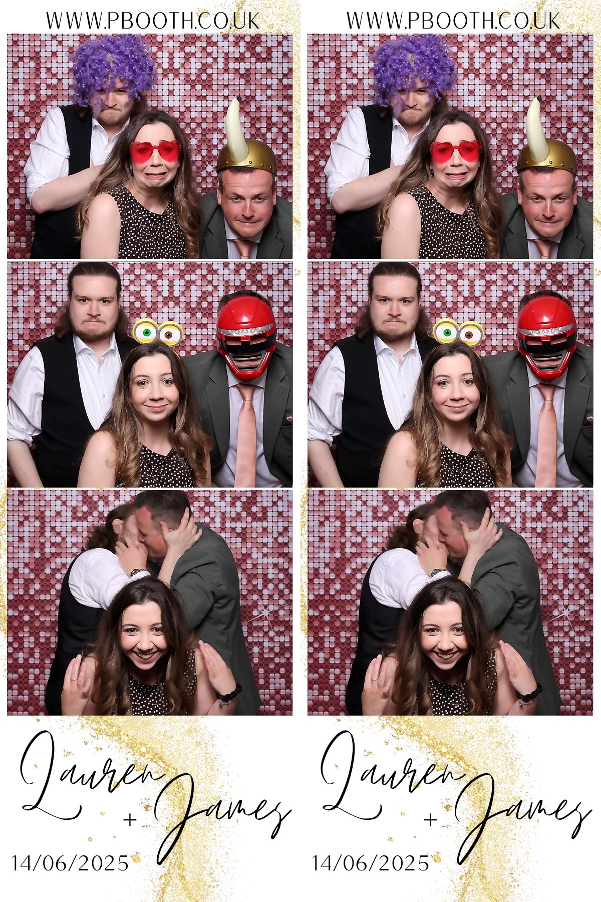 Lauren and James Wedding | View more photos from the event at gallery.pbooth.co.uk/u/ThePboothCompany/Lauren-and-James-Wedding