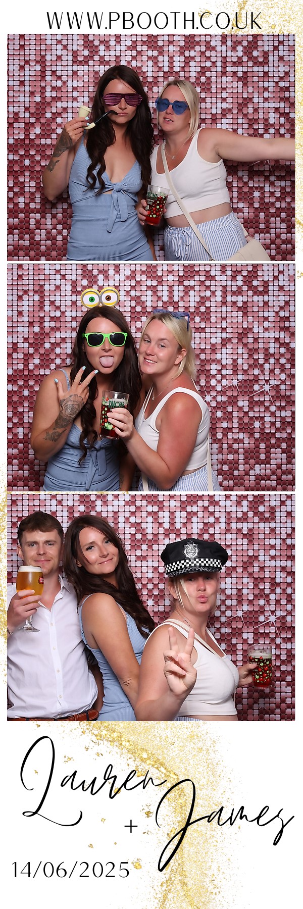 Lauren and James Wedding | View more photos from the event at gallery.pbooth.co.uk/u/ThePboothCompany/Lauren-and-James-Wedding