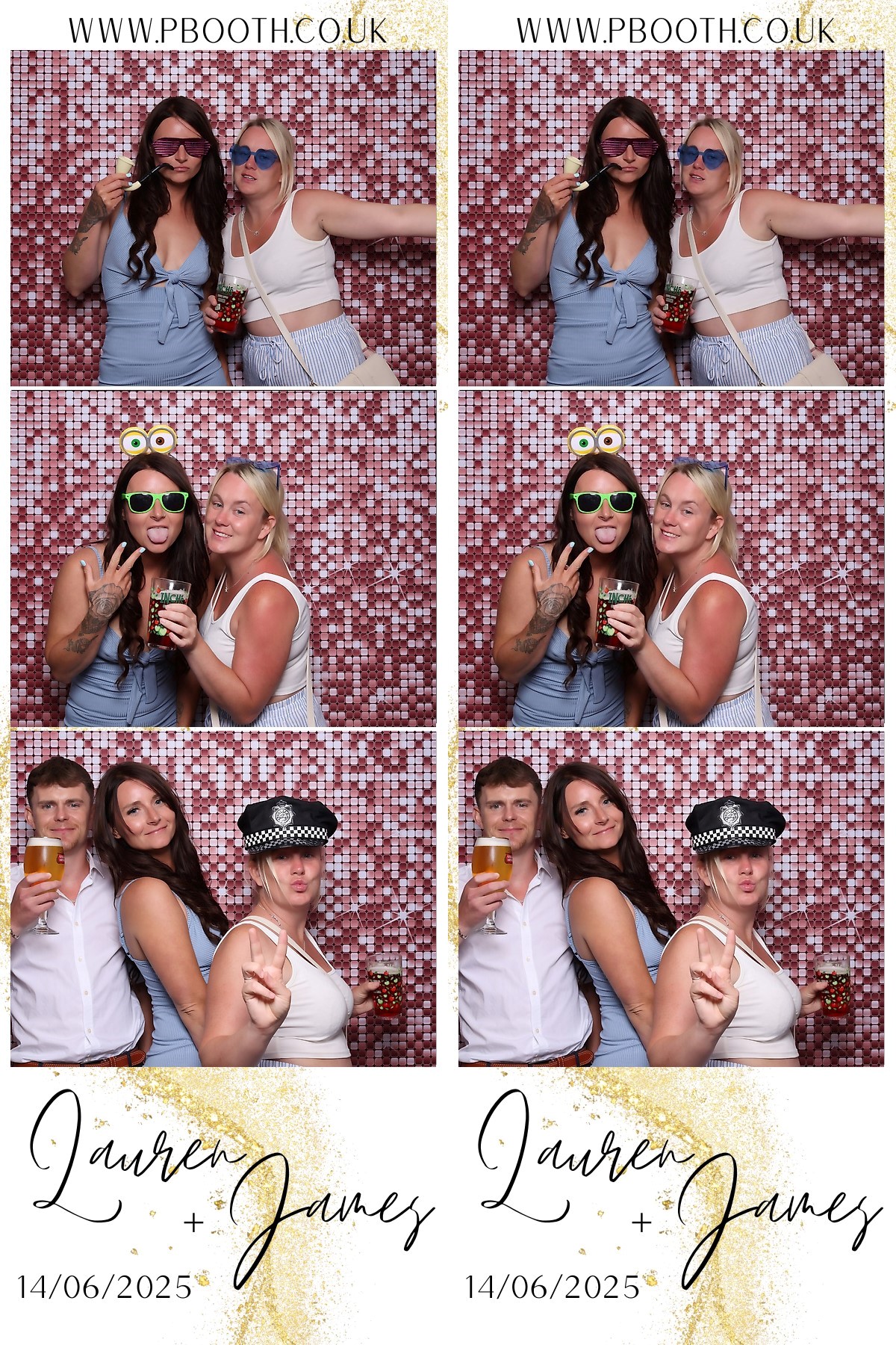 Lauren and James Wedding | View more photos from the event at gallery.pbooth.co.uk/u/ThePboothCompany/Lauren-and-James-Wedding