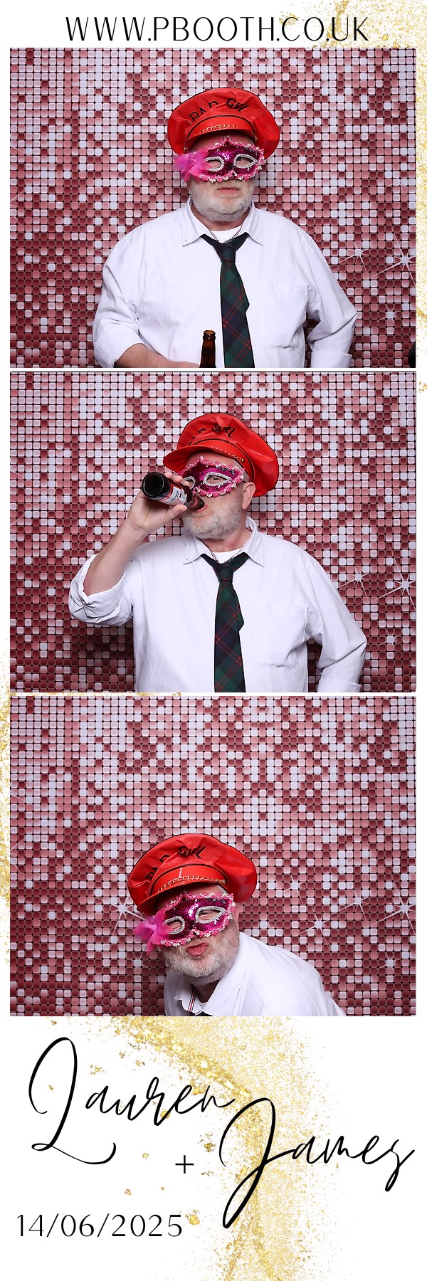 Lauren and James Wedding | View more photos from the event at gallery.pbooth.co.uk/u/ThePboothCompany/Lauren-and-James-Wedding