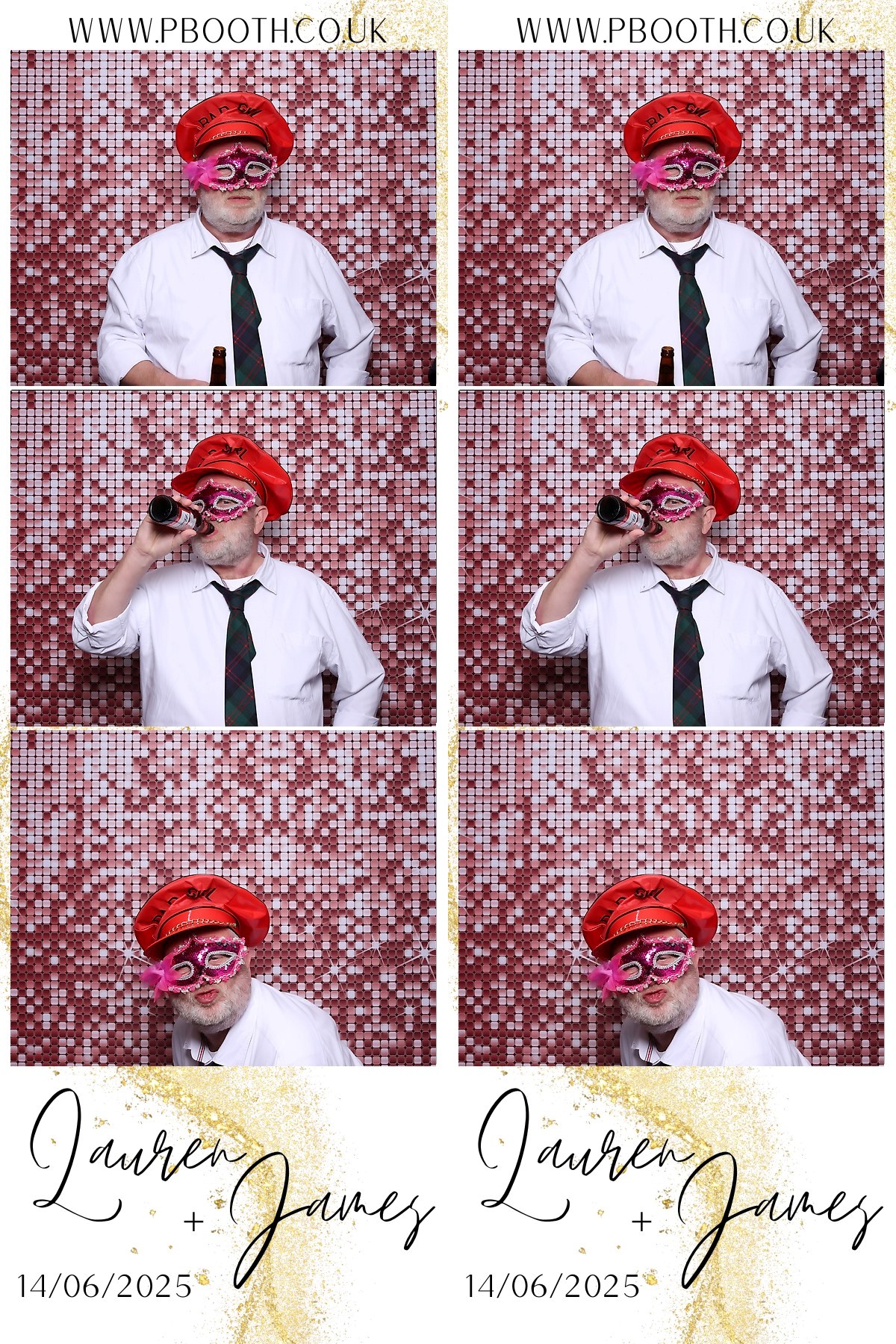 Lauren and James Wedding | View more photos from the event at gallery.pbooth.co.uk/u/ThePboothCompany/Lauren-and-James-Wedding