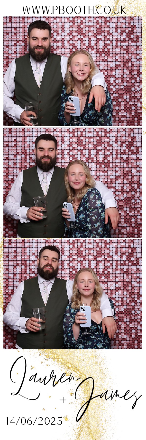 Lauren and James Wedding | View more photos from the event at gallery.pbooth.co.uk/u/ThePboothCompany/Lauren-and-James-Wedding