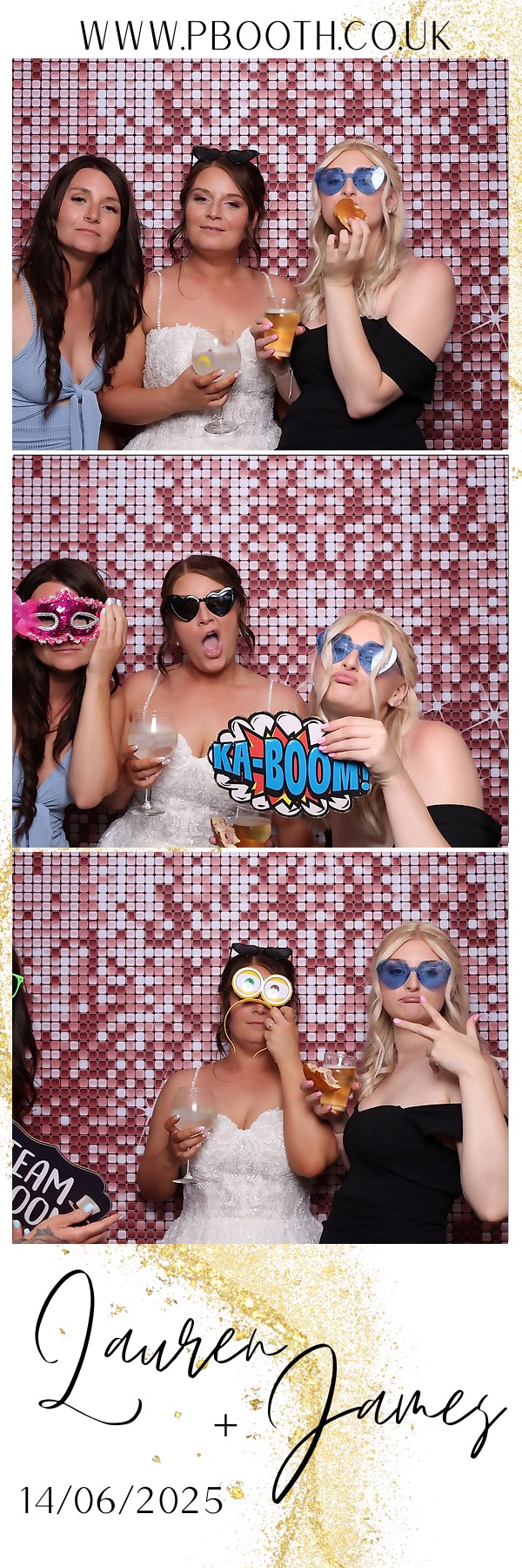 Lauren and James Wedding | View more photos from the event at gallery.pbooth.co.uk/u/ThePboothCompany/Lauren-and-James-Wedding