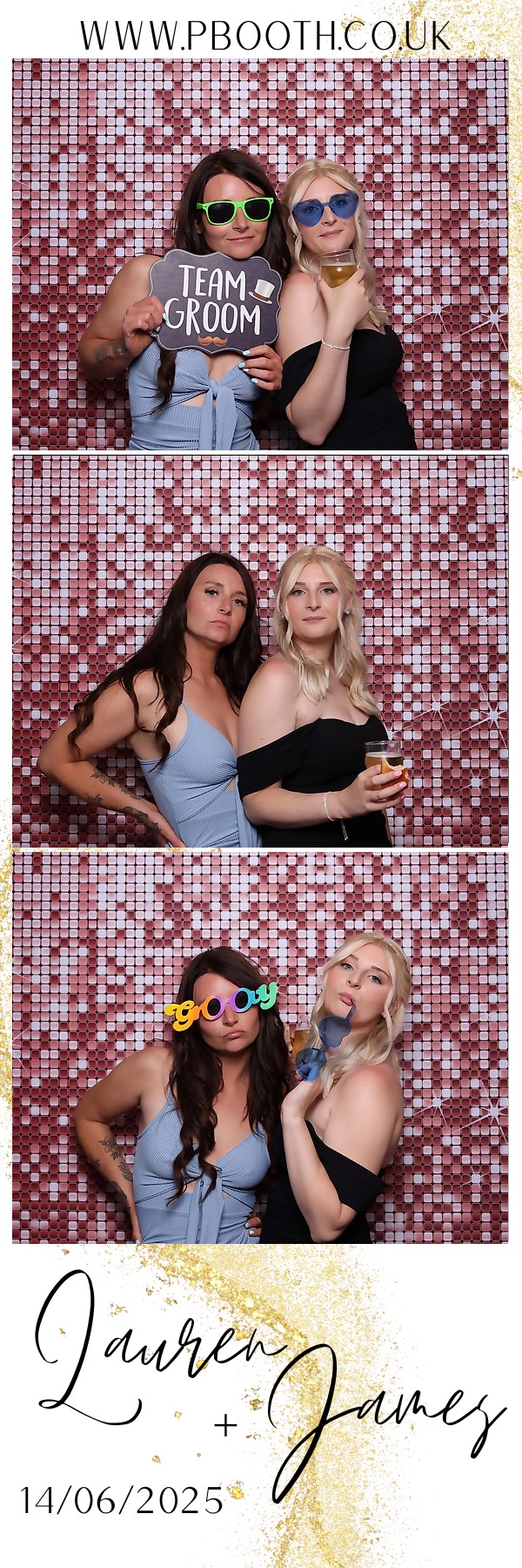 Lauren and James Wedding | View more photos from the event at gallery.pbooth.co.uk/u/ThePboothCompany/Lauren-and-James-Wedding