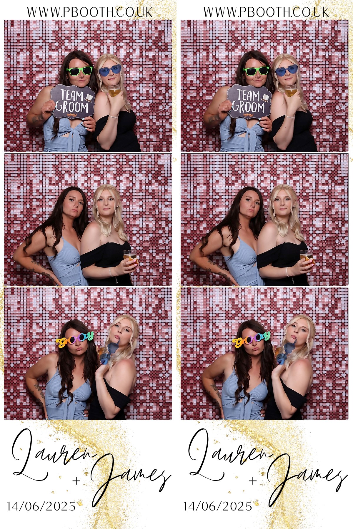 Lauren and James Wedding | View more photos from the event at gallery.pbooth.co.uk/u/ThePboothCompany/Lauren-and-James-Wedding