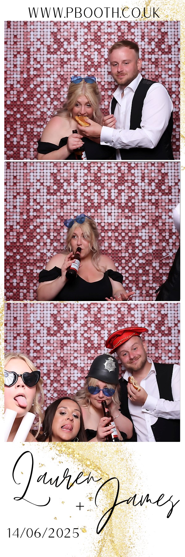 Lauren and James Wedding | View more photos from the event at gallery.pbooth.co.uk/u/ThePboothCompany/Lauren-and-James-Wedding