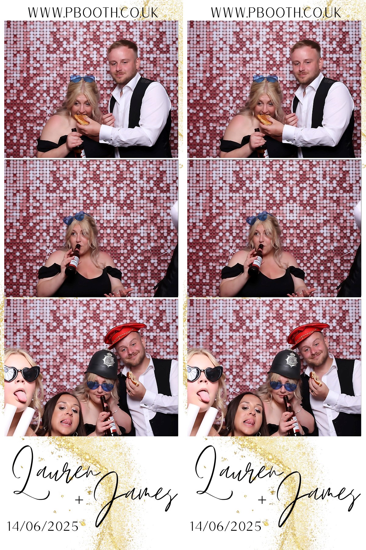 Lauren and James Wedding | View more photos from the event at gallery.pbooth.co.uk/u/ThePboothCompany/Lauren-and-James-Wedding