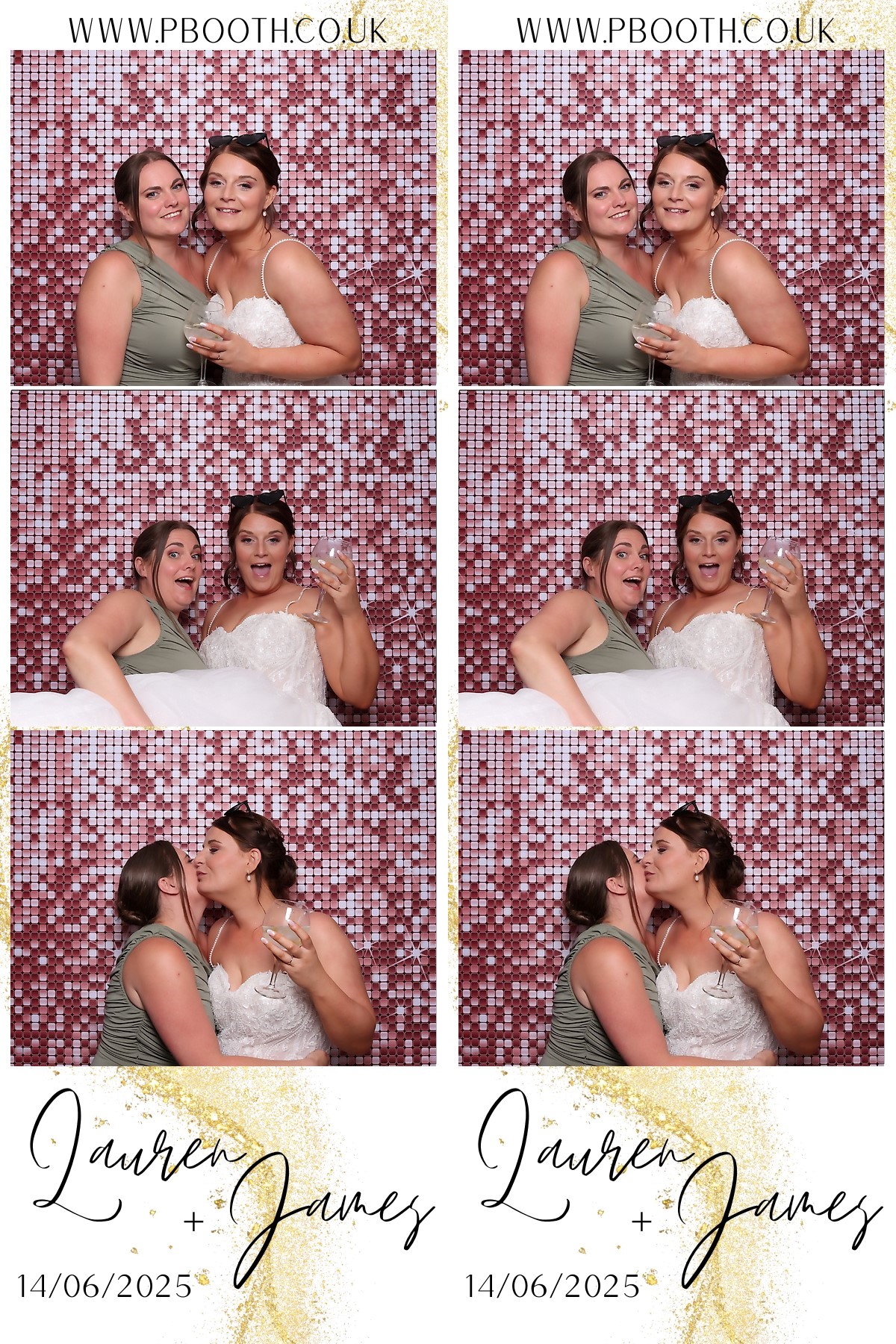 Lauren and James Wedding | View more photos from the event at gallery.pbooth.co.uk/u/ThePboothCompany/Lauren-and-James-Wedding