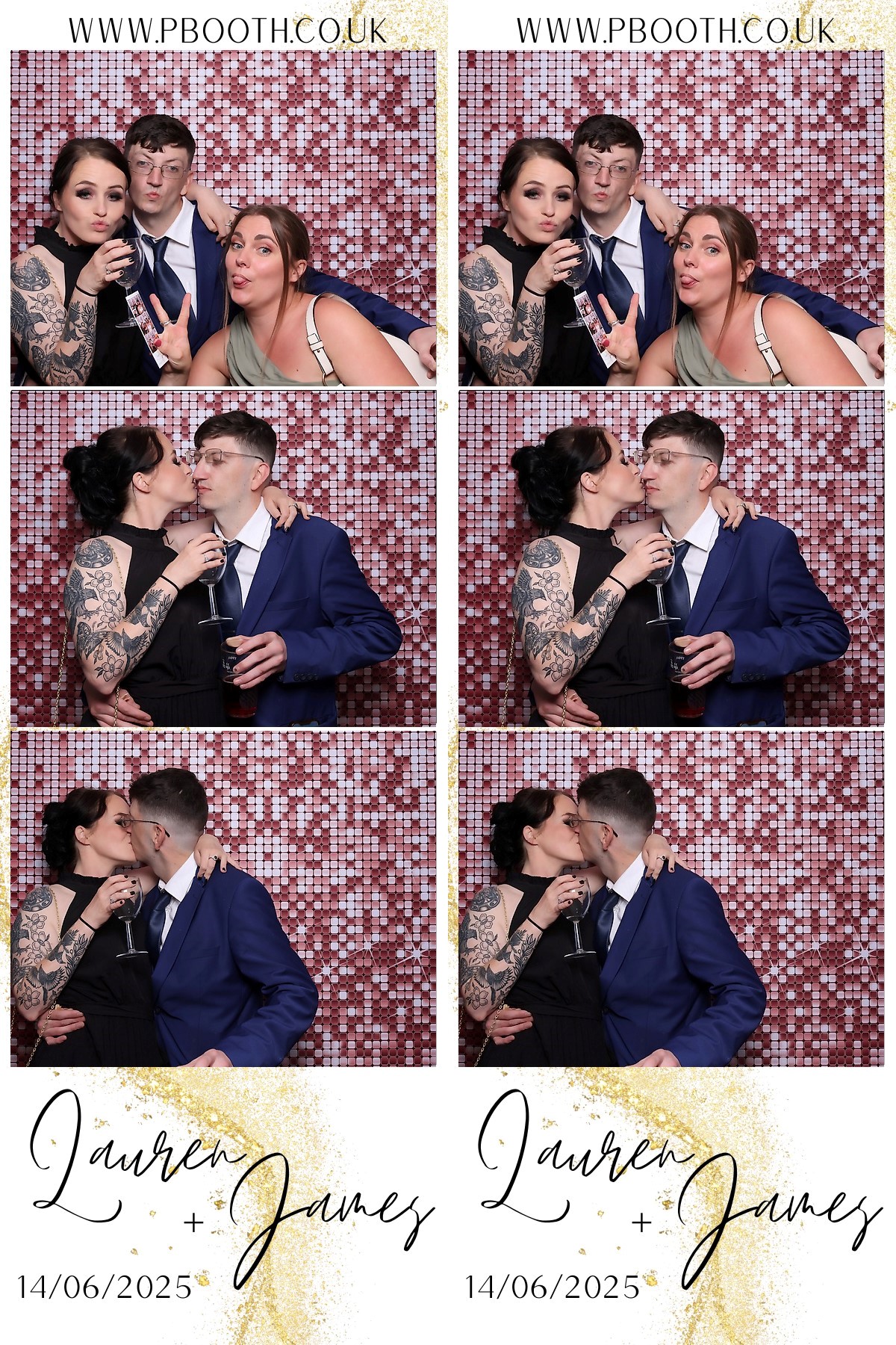 Lauren and James Wedding | View more photos from the event at gallery.pbooth.co.uk/u/ThePboothCompany/Lauren-and-James-Wedding