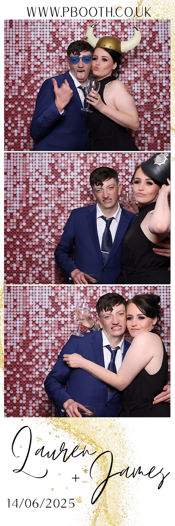 Lauren and James Wedding | View more photos from the event at gallery.pbooth.co.uk/u/ThePboothCompany/Lauren-and-James-Wedding