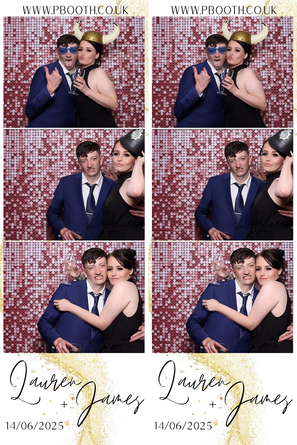 Lauren and James Wedding | View more photos from the event at gallery.pbooth.co.uk/u/ThePboothCompany/Lauren-and-James-Wedding