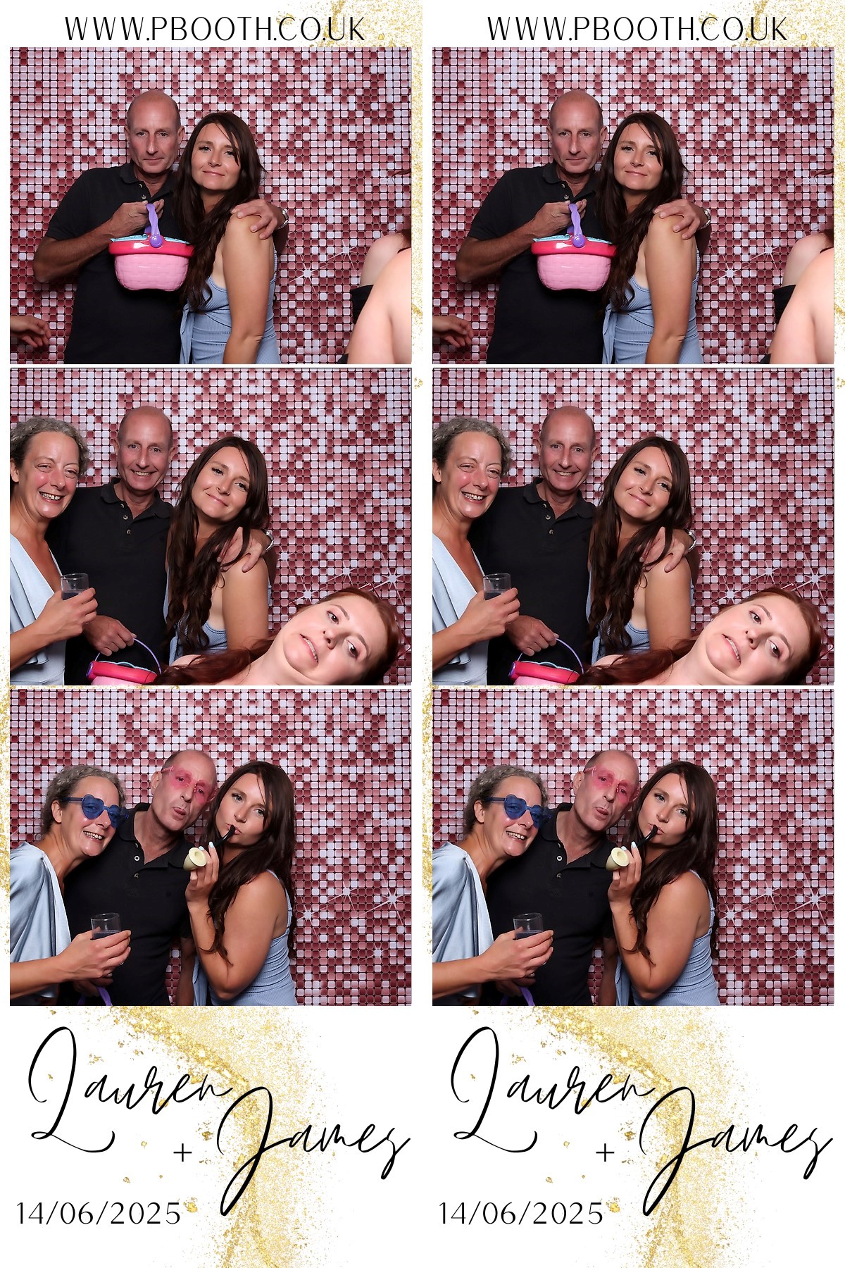 Lauren and James Wedding | View more photos from the event at gallery.pbooth.co.uk/u/ThePboothCompany/Lauren-and-James-Wedding