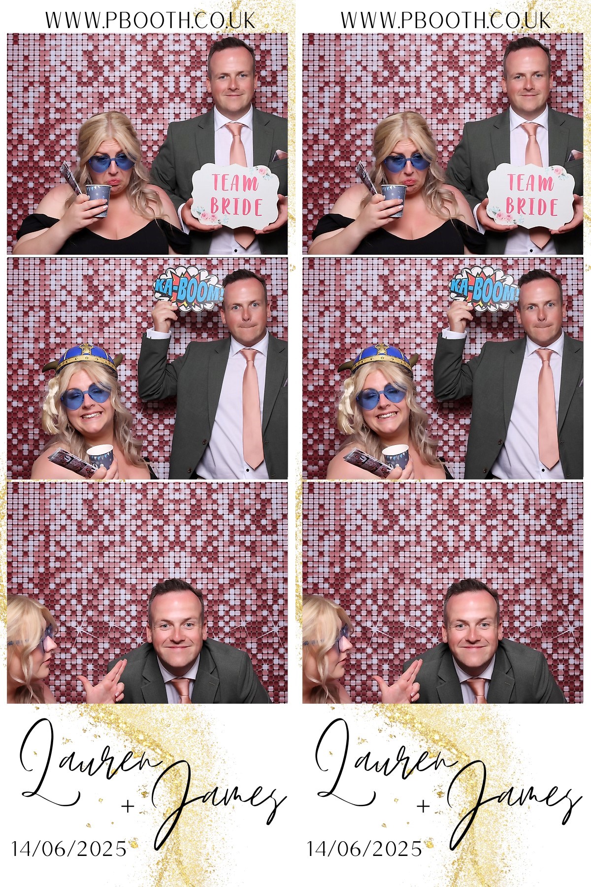 Lauren and James Wedding | View more photos from the event at gallery.pbooth.co.uk/u/ThePboothCompany/Lauren-and-James-Wedding