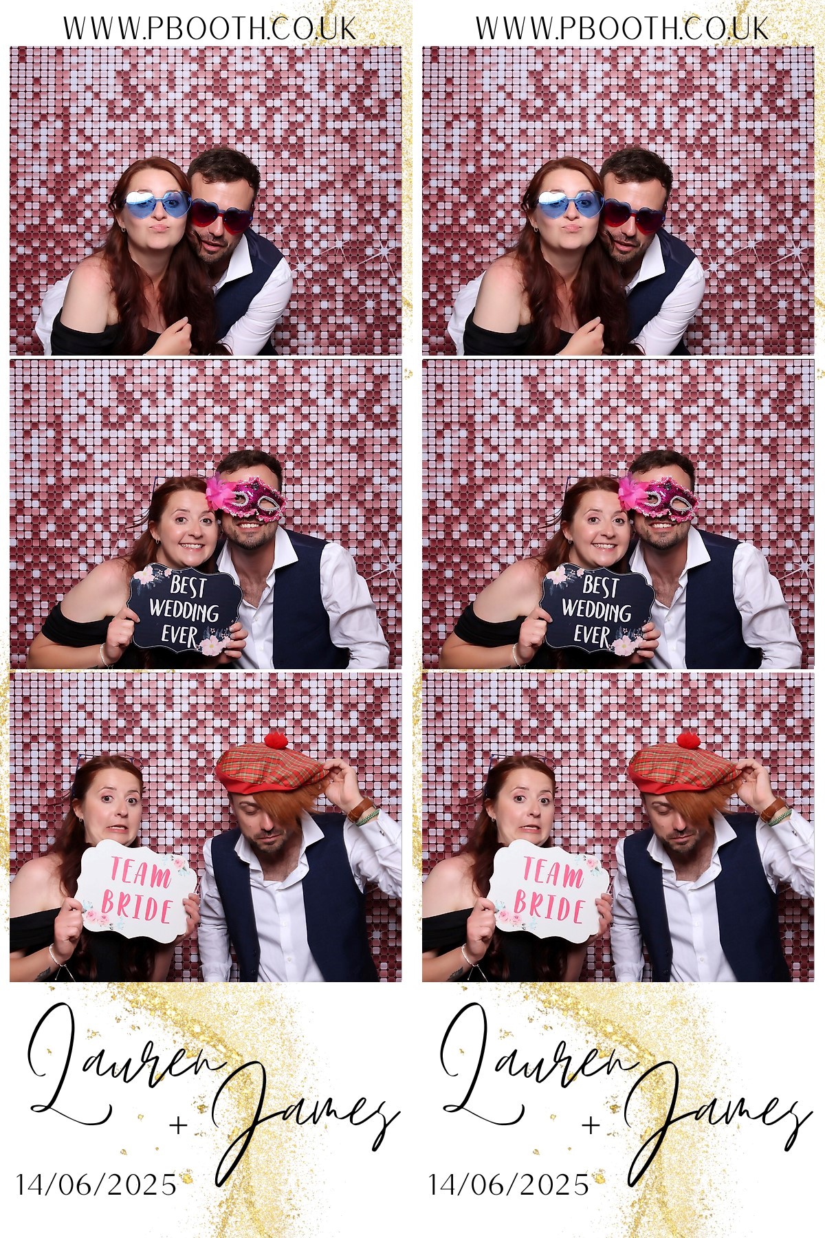 Lauren and James Wedding | View more photos from the event at gallery.pbooth.co.uk/u/ThePboothCompany/Lauren-and-James-Wedding