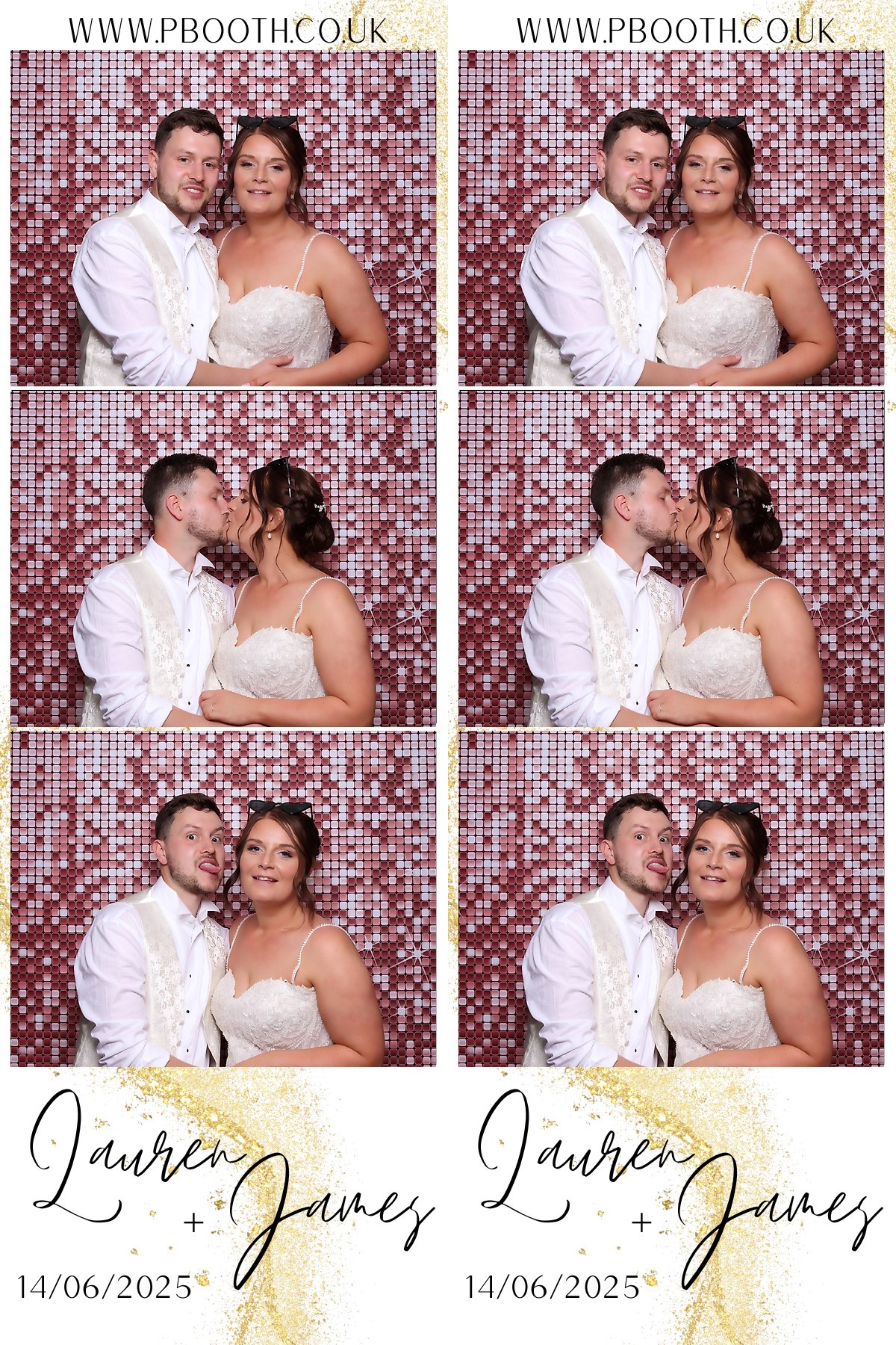 Lauren and James Wedding | View more photos from the event at gallery.pbooth.co.uk/u/ThePboothCompany/Lauren-and-James-Wedding