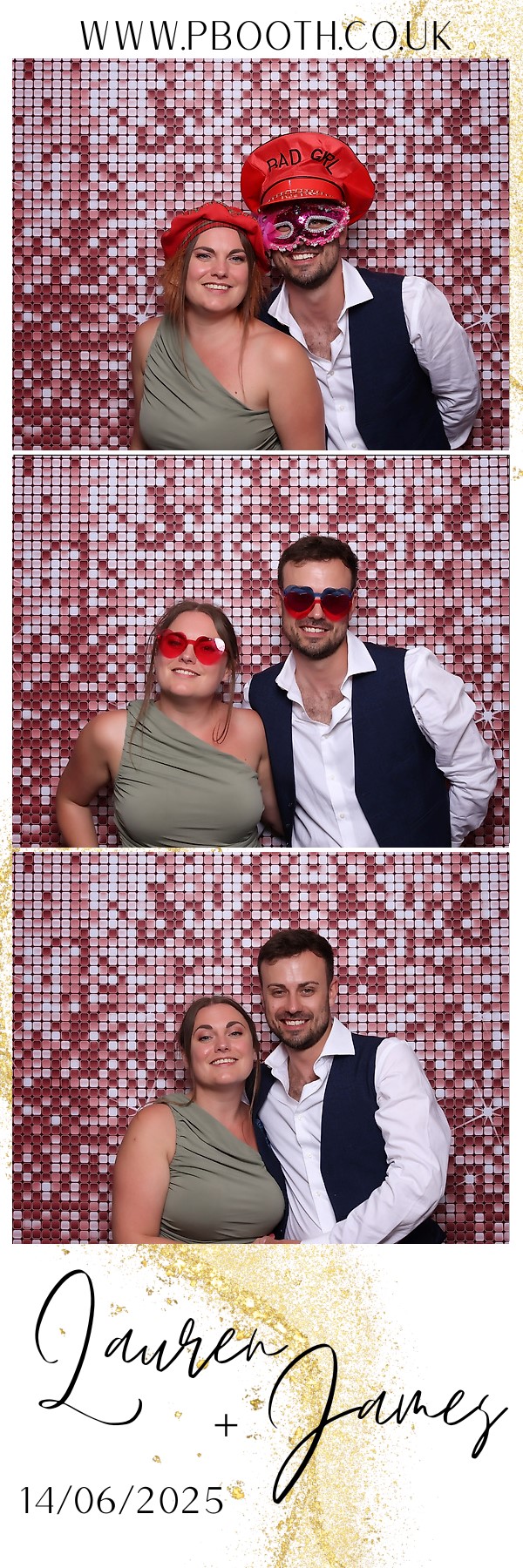 Lauren and James Wedding | View more photos from the event at gallery.pbooth.co.uk/u/ThePboothCompany/Lauren-and-James-Wedding