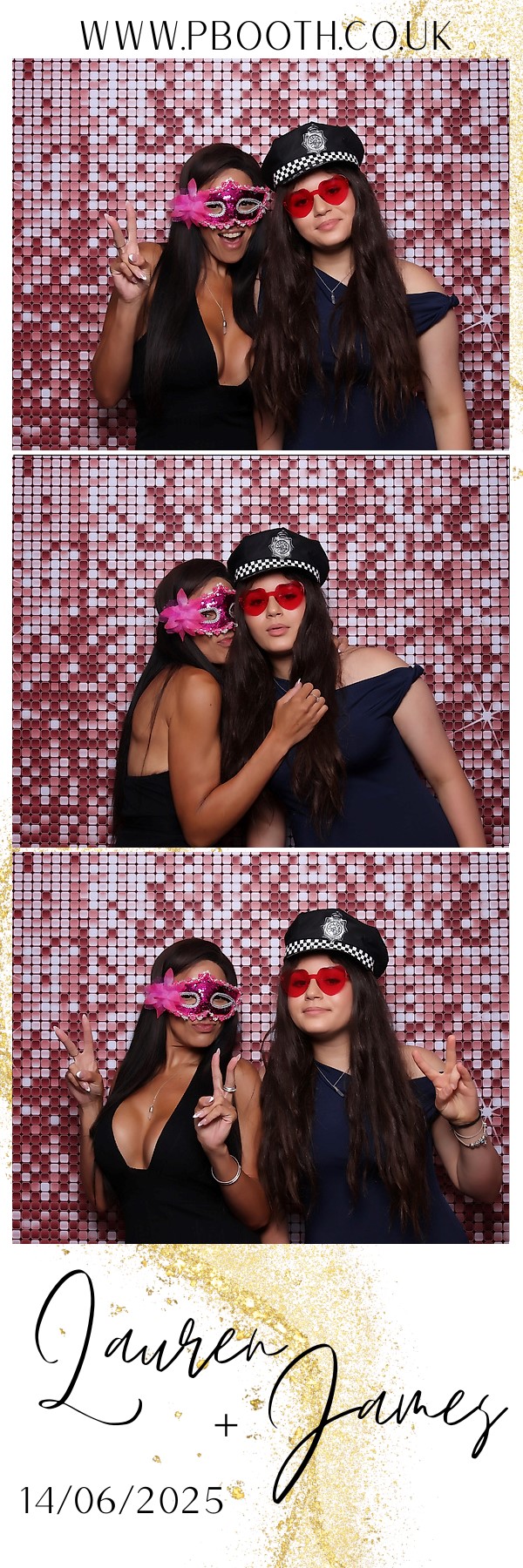 Lauren and James Wedding | View more photos from the event at gallery.pbooth.co.uk/u/ThePboothCompany/Lauren-and-James-Wedding