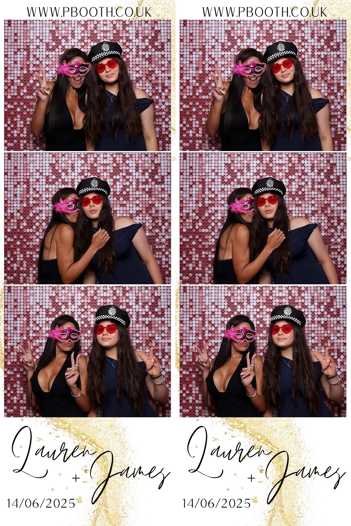 Lauren and James Wedding | View more photos from the event at gallery.pbooth.co.uk/u/ThePboothCompany/Lauren-and-James-Wedding