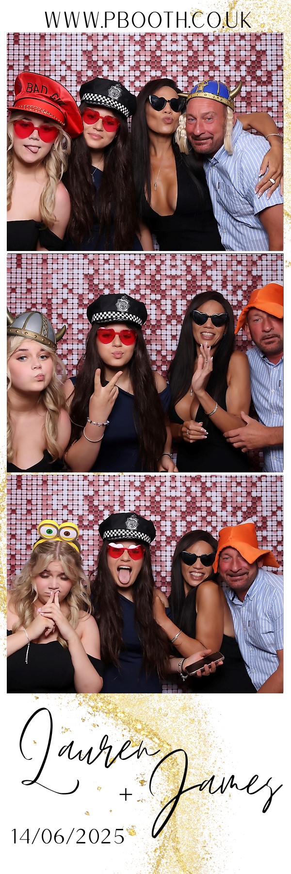 Lauren and James Wedding | View more photos from the event at gallery.pbooth.co.uk/u/ThePboothCompany/Lauren-and-James-Wedding