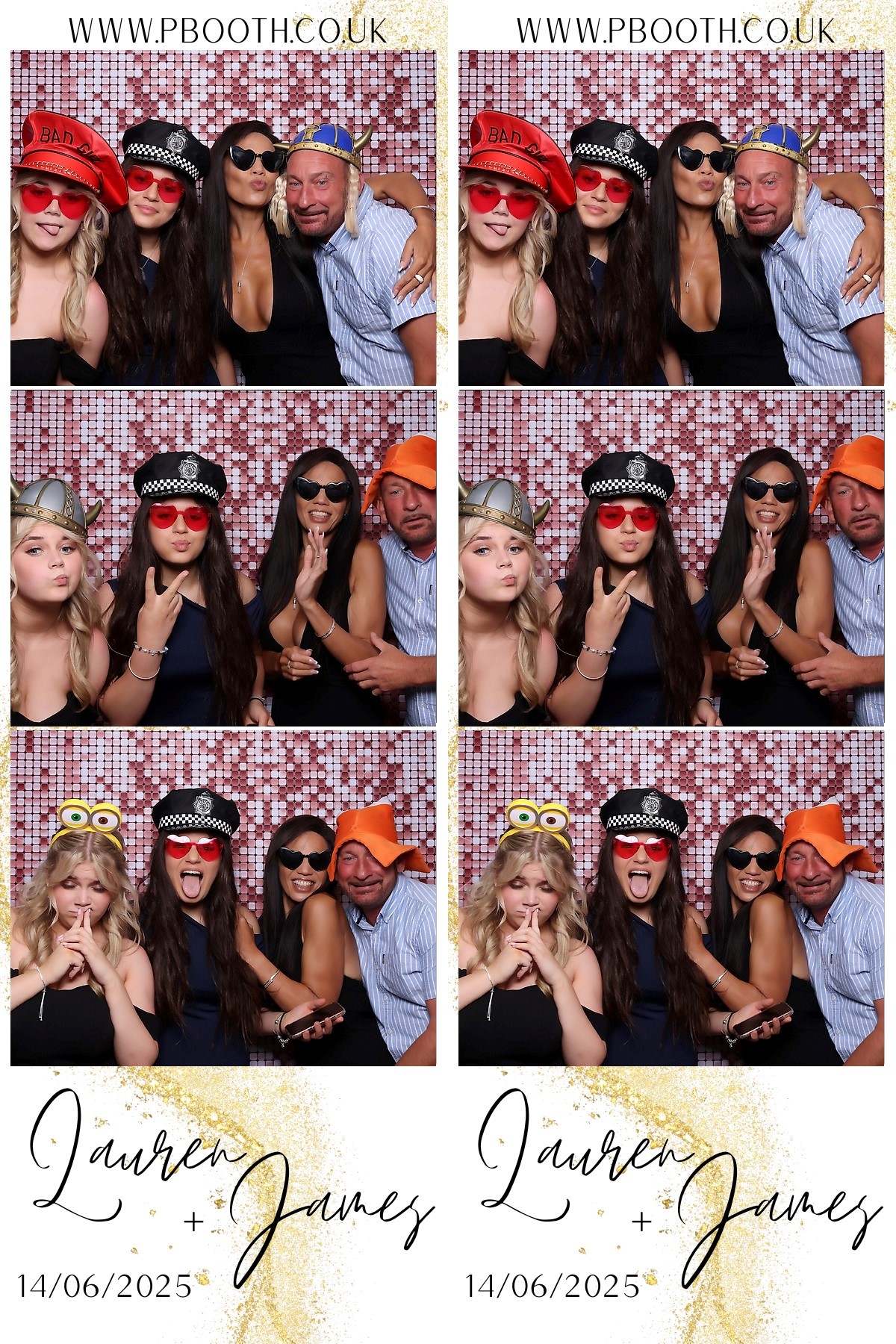 Lauren and James Wedding | View more photos from the event at gallery.pbooth.co.uk/u/ThePboothCompany/Lauren-and-James-Wedding