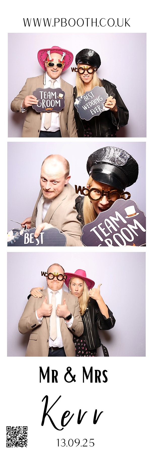 Mr & Mrs Kerr | View more photos from the event at gallery.pbooth.co.uk/u/ThePboothCompany/Mr-Mrs-Kerr