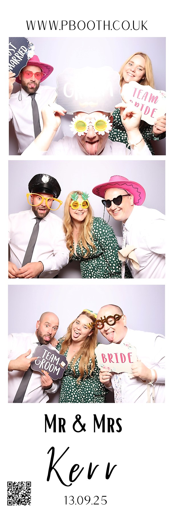 Mr & Mrs Kerr | View more photos from the event at gallery.pbooth.co.uk/u/ThePboothCompany/Mr-Mrs-Kerr