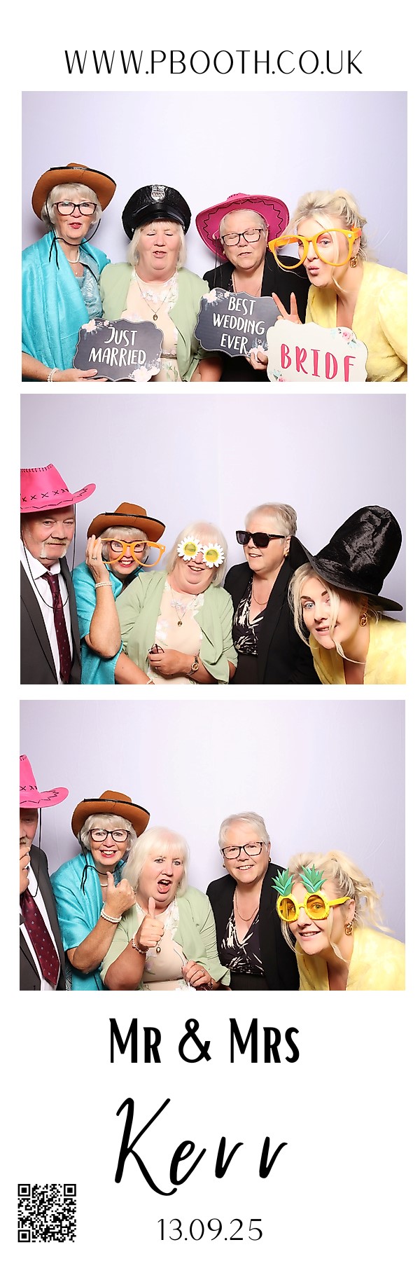 Mr & Mrs Kerr | View more photos from the event at gallery.pbooth.co.uk/u/ThePboothCompany/Mr-Mrs-Kerr