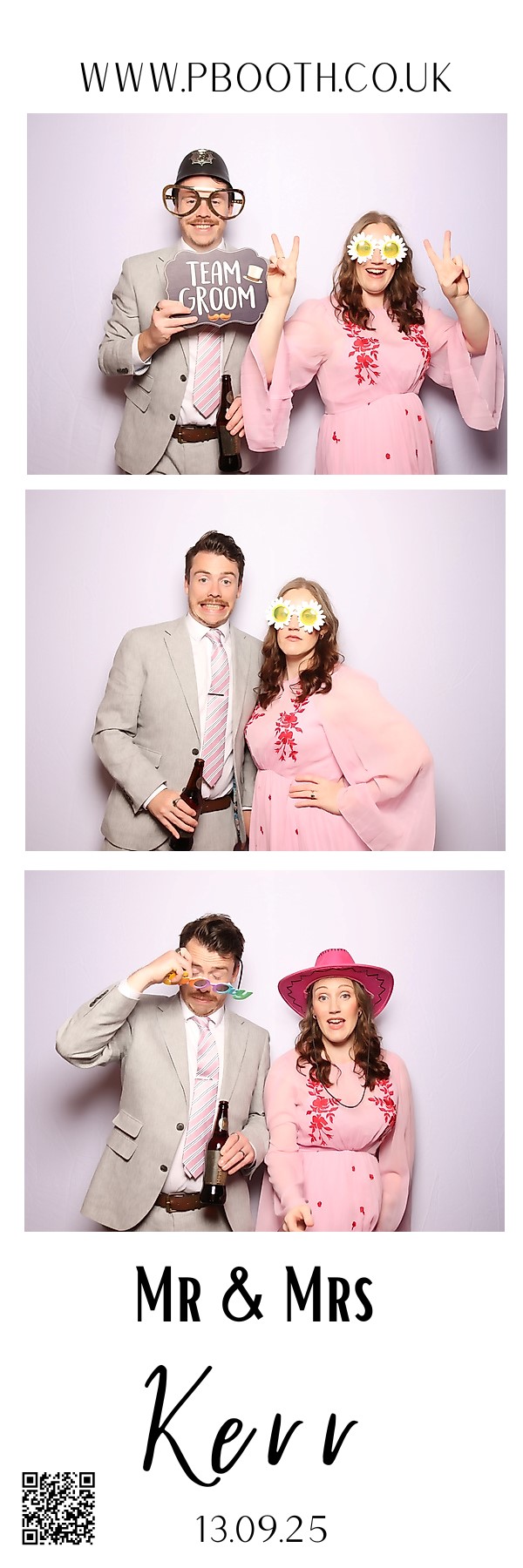 Mr & Mrs Kerr | View more photos from the event at gallery.pbooth.co.uk/u/ThePboothCompany/Mr-Mrs-Kerr