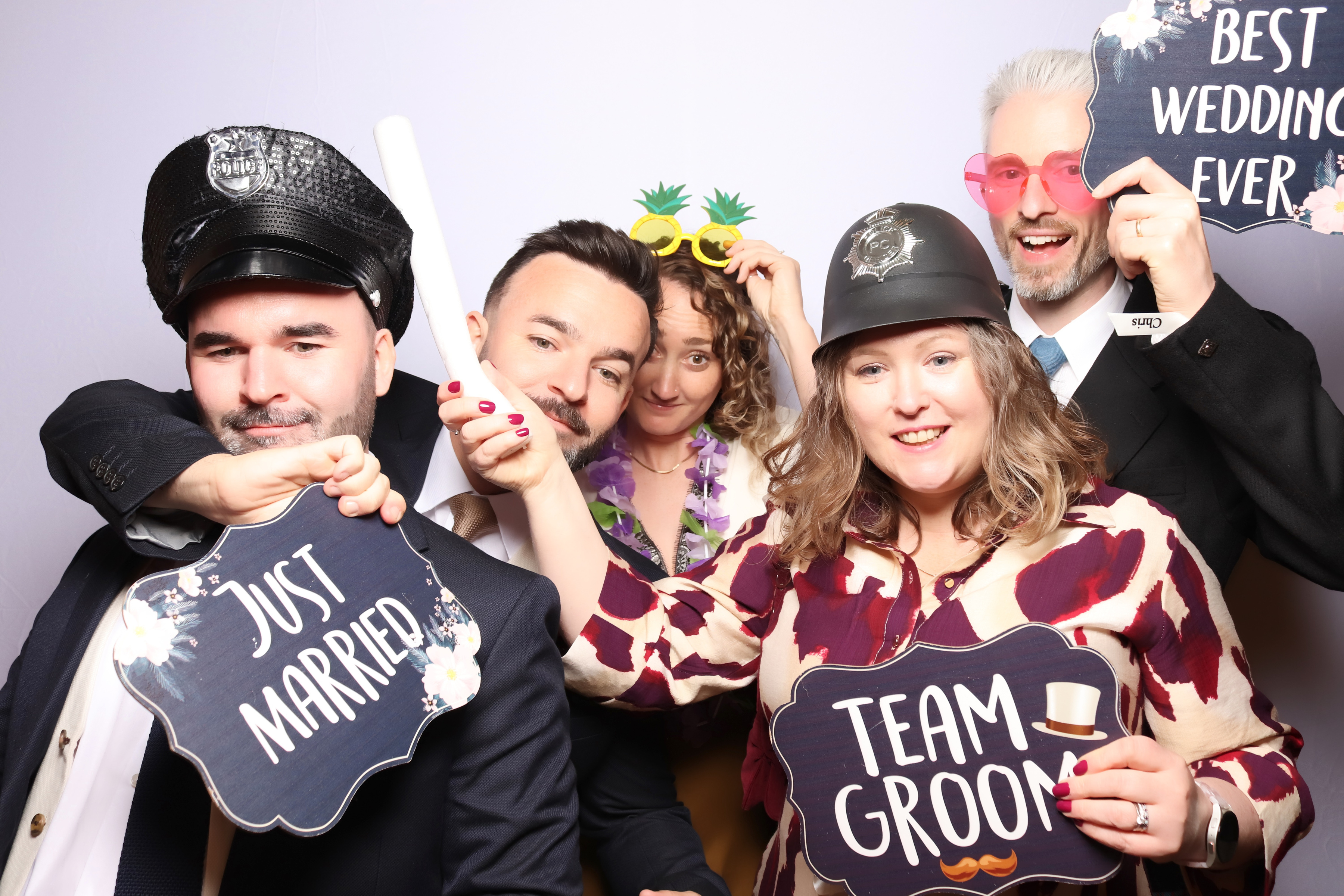 Mr & Mrs Kerr | View more photos from the event at gallery.pbooth.co.uk/u/ThePboothCompany/Mr-Mrs-Kerr