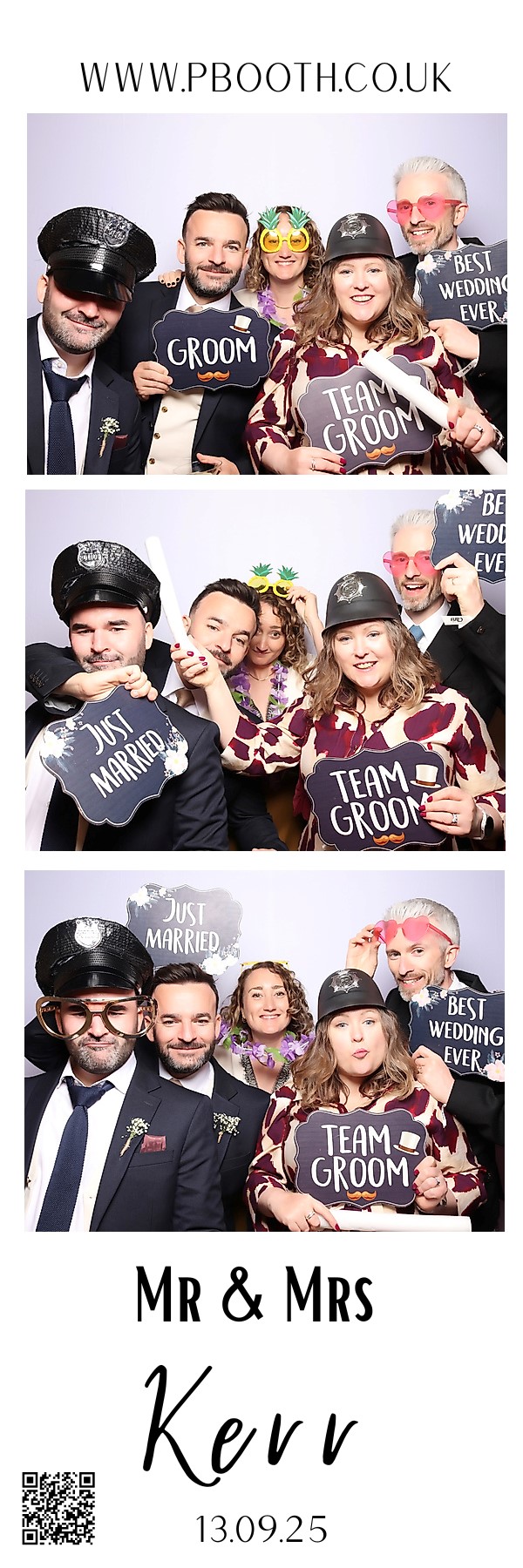 Mr & Mrs Kerr | View more photos from the event at gallery.pbooth.co.uk/u/ThePboothCompany/Mr-Mrs-Kerr