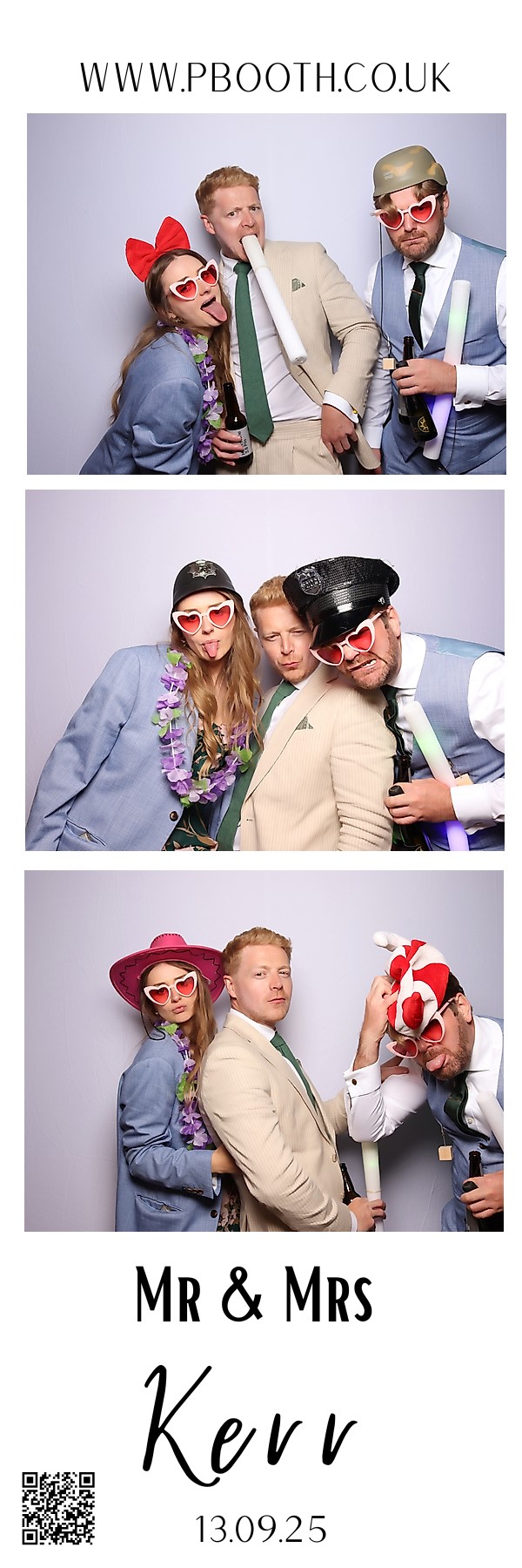 Mr & Mrs Kerr | View more photos from the event at gallery.pbooth.co.uk/u/ThePboothCompany/Mr-Mrs-Kerr