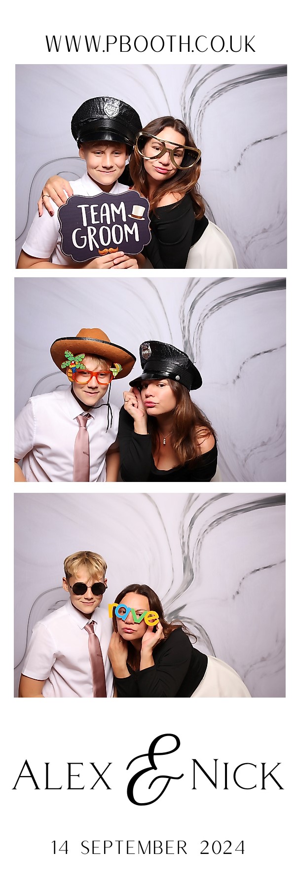 Nick and Alex Wedding | View more photos from the event at gallery.pbooth.co.uk/u/ThePboothCompany/Nick-and-Alex-Wedding