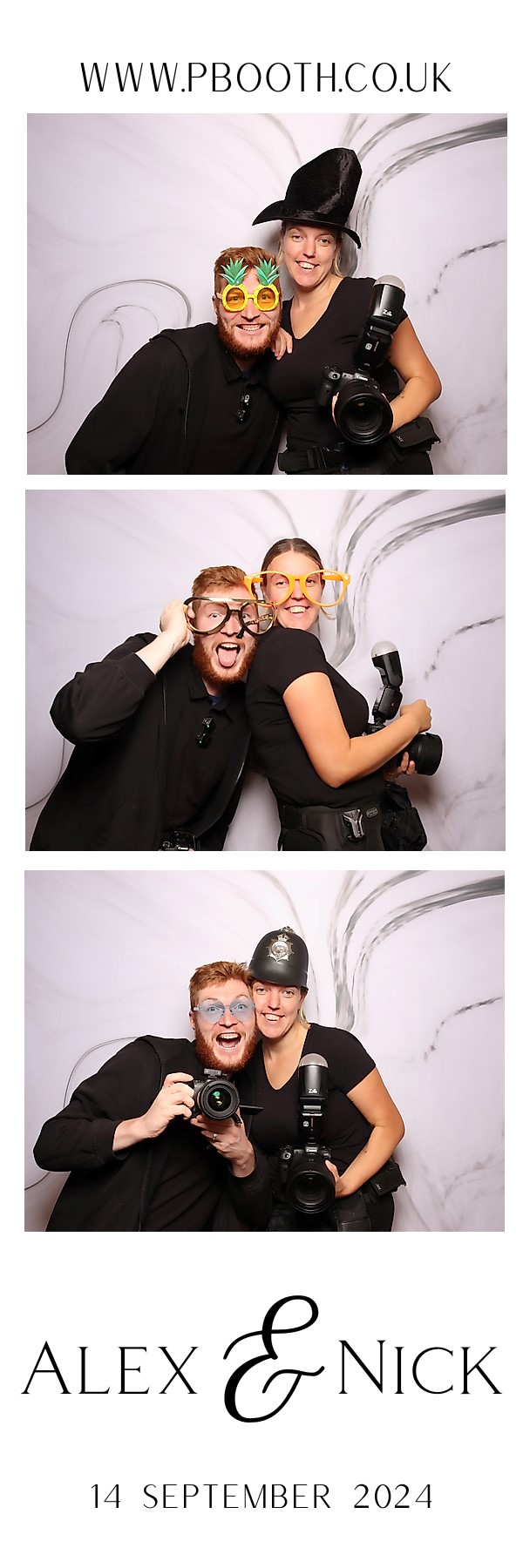 Nick and Alex Wedding | View more photos from the event at gallery.pbooth.co.uk/u/ThePboothCompany/Nick-and-Alex-Wedding