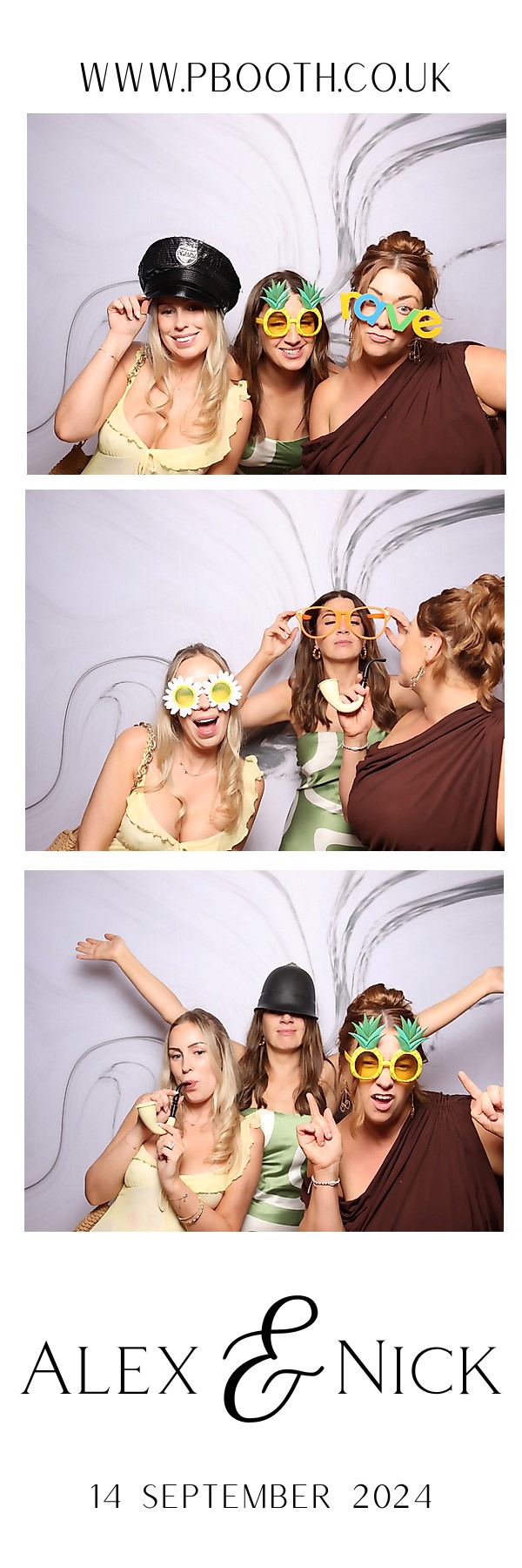 Nick and Alex Wedding | View more photos from the event at gallery.pbooth.co.uk/u/ThePboothCompany/Nick-and-Alex-Wedding