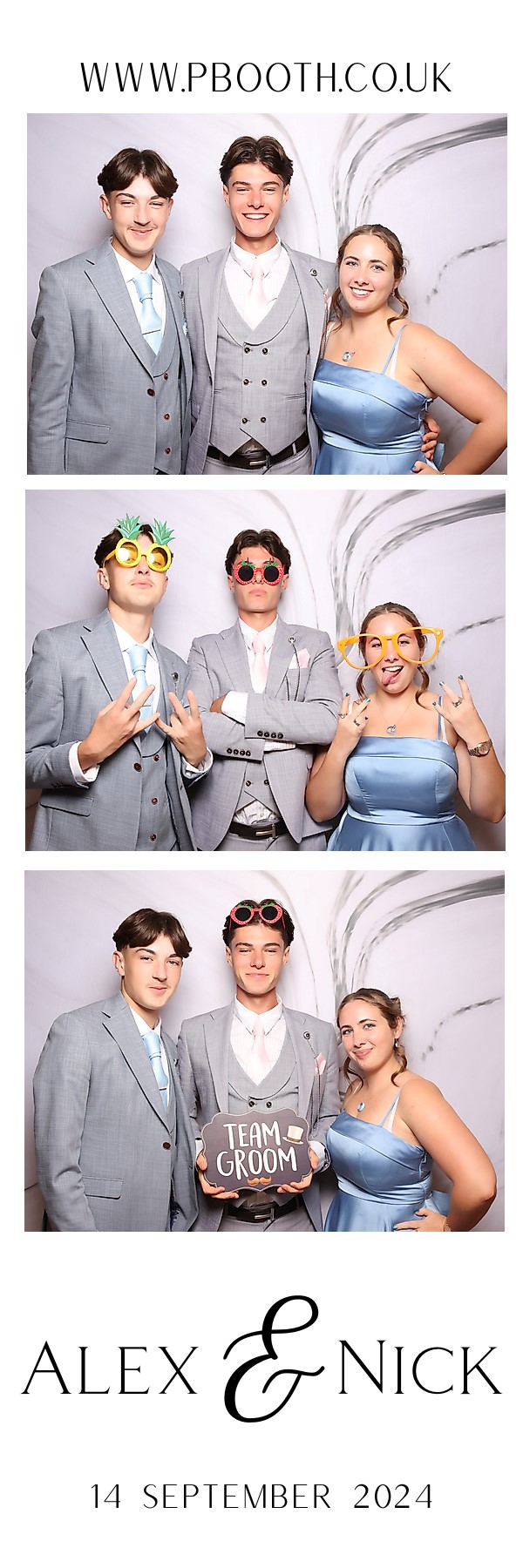 Nick and Alex Wedding | View more photos from the event at gallery.pbooth.co.uk/u/ThePboothCompany/Nick-and-Alex-Wedding