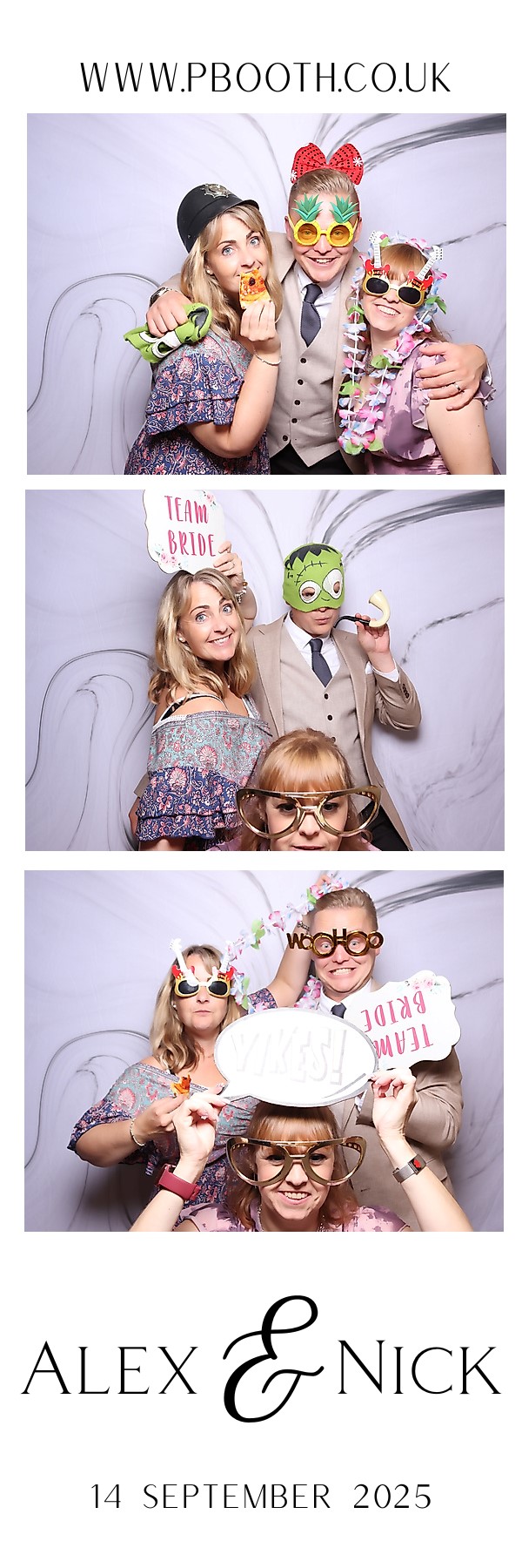 Nick and Alex Wedding | View more photos from the event at gallery.pbooth.co.uk/u/ThePboothCompany/Nick-and-Alex-Wedding