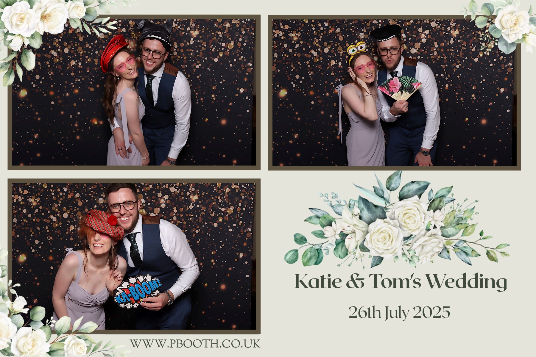 Tom & Katie wedding | View more photos from the event at gallery.pbooth.co.uk/u/ThePboothCompany/Tom-Katie-wedding