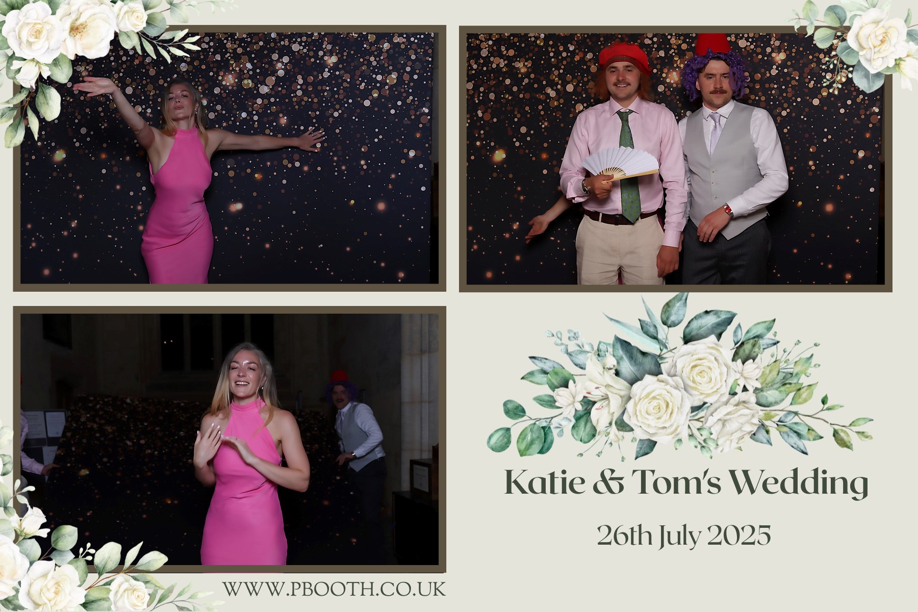 Tom & Katie wedding | View more photos from the event at gallery.pbooth.co.uk/u/ThePboothCompany/Tom-Katie-wedding